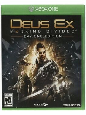 Brand New Sealed Deus Ex: Mankind Divided - Day One Edition (Xbox One)